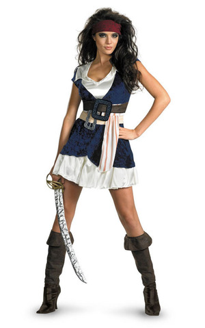 Sassy Jack Sparrow Adult Costume
