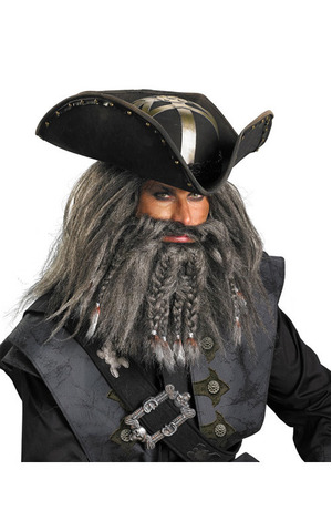 Pirates Of The Caribbean - Black Beard Facial Hair