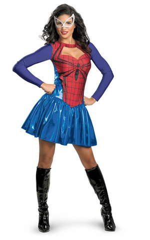 Spidergirl Adult Spiderman Costume