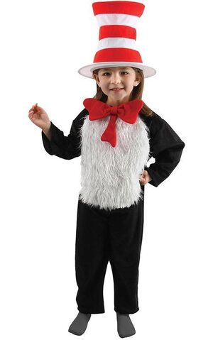 Cat In The Hat Child Costume
