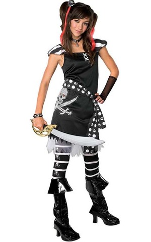 Scar-let Pirate Tween Costume