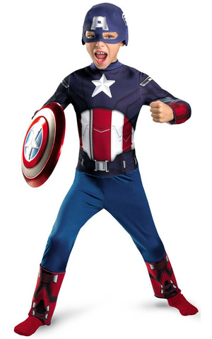 The Avengers Captain America Costume