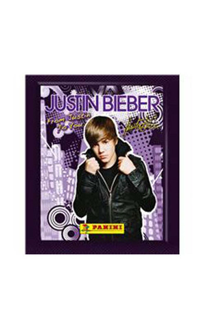 Licensed Justin Bieber Sticker Album Book