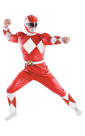 Power Rangers - Red Ranger Classic Adult Costume