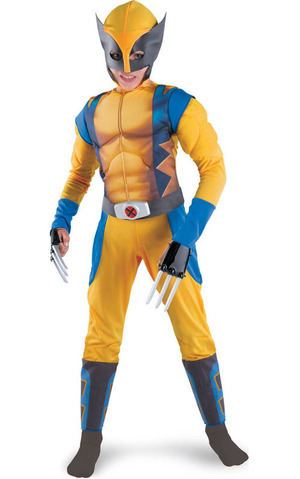 Wolverine Origins X Muscle Chest Child Costume