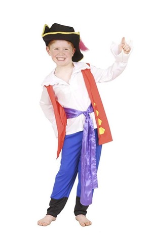 Captain Feathersword Wiggles Child Costume