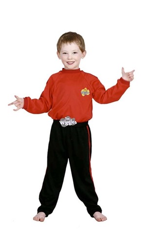 Red Wiggles Murray, Simon Child Costume