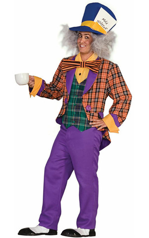 Mad Hatter Alice in Wonderland Adult Costume