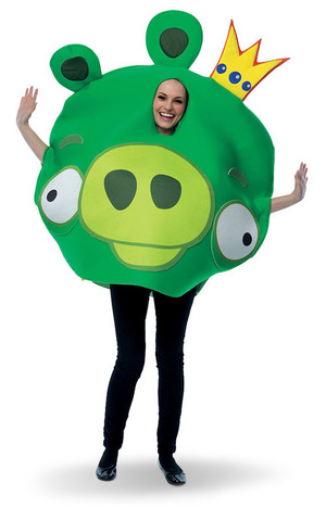 Rovia Angry Birds King Pig Adult Costume