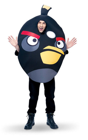 Rovio Angry Birds Black Bird Adult Costume