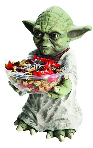 Yoda Star Wars Halloween Candy Holder