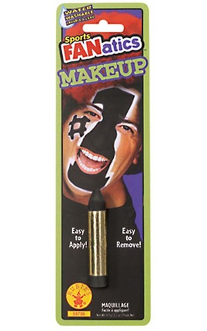 Black Sports Fanatics Makeup Stick Face Paint