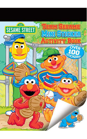 Sesame Street Sticker Activity Book