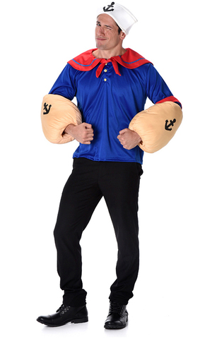 Sailor Man Popeye Adult Costume