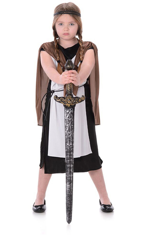 Viking Girl Child Costume