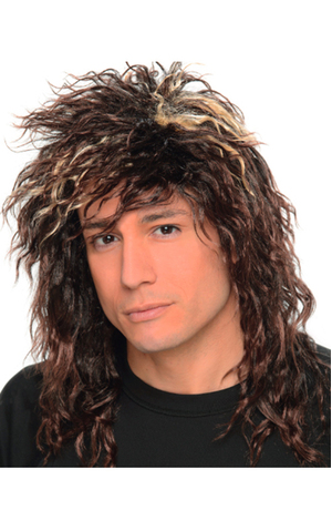 Jon Bon Jovi Rock Star Adult Wig