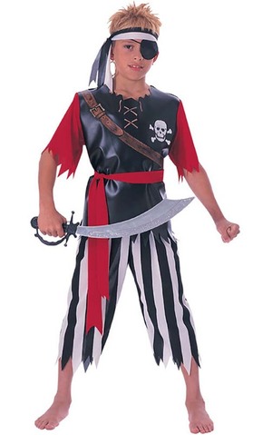 Pirate King Child Costume
