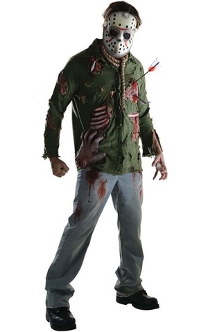 Deluxe Jason Voorhees Adult Friday The 13th Costume