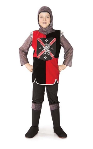 Valiant Medieval Knight Dragon slayer Child Costume