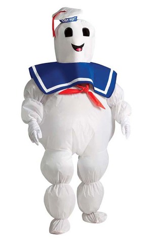 Inflatable Ghostbusters Stay Puft Child Marshmallow Man Costume