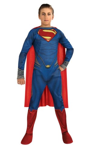 Superman Man Of Steel Tween Costume