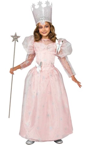 Deluxe Glinda Wizard Of Oz Child Costume