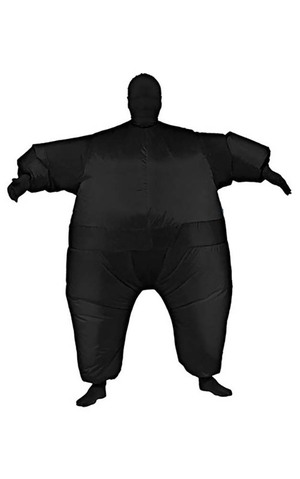 Black Inflatable Adult Costume