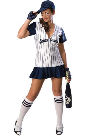 Nasty Curves Baseball Adult Costume