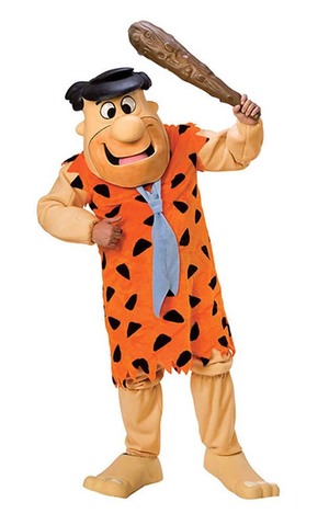 Fred Flintstone Mascot Adult Costume