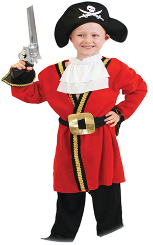 Captain Hook Pirate Child Costume