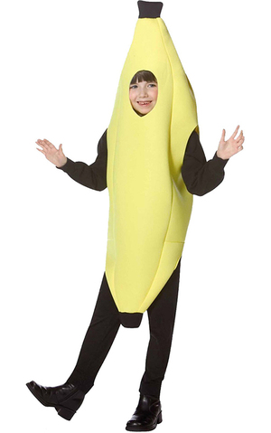 Banana Child Fruit Food Costume