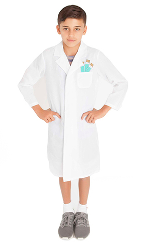 Lab Coat Scientist Child Doctor Costume