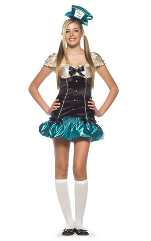 Mad Hatter Tea Party Teen Costume