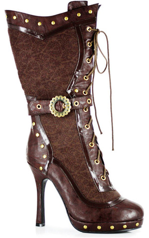 Victorian Steampunk Boots Adult Shoes