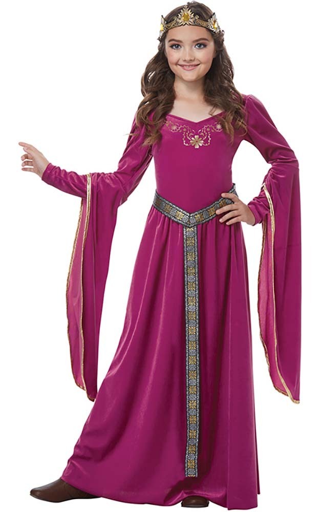 Medieval princess costume shop child