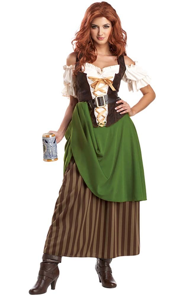 Renaissance Wench Tavern Maiden Oktoberfest Medieval Times Adult