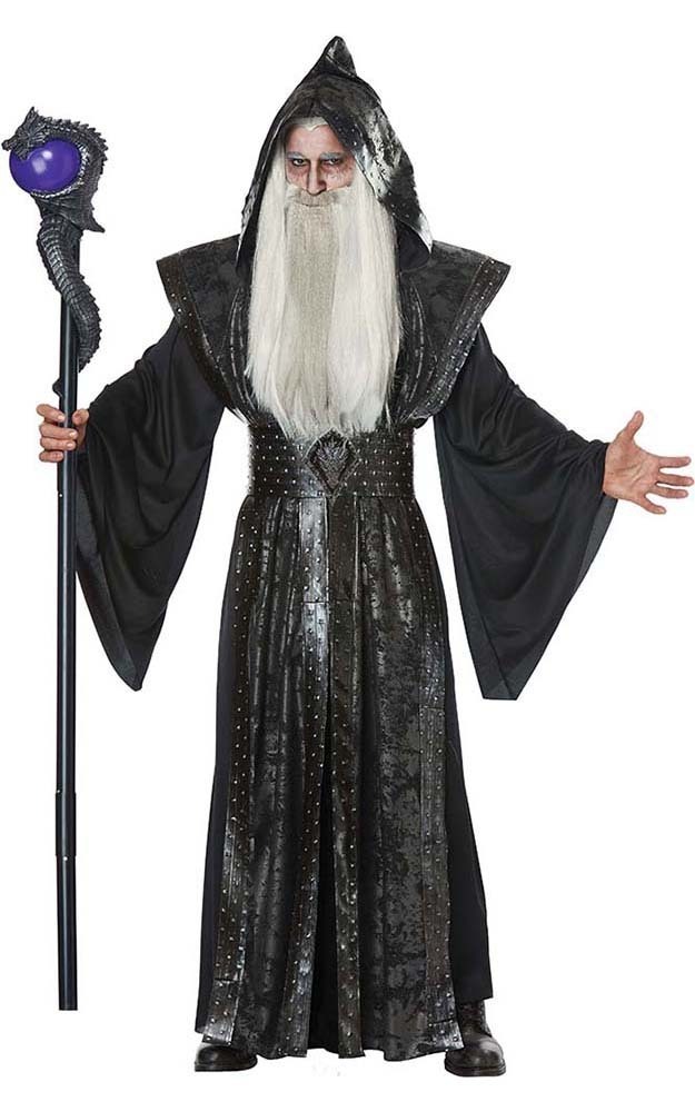 Dark Wizard Adult Evil Merlin Costume - CALIFORNIA