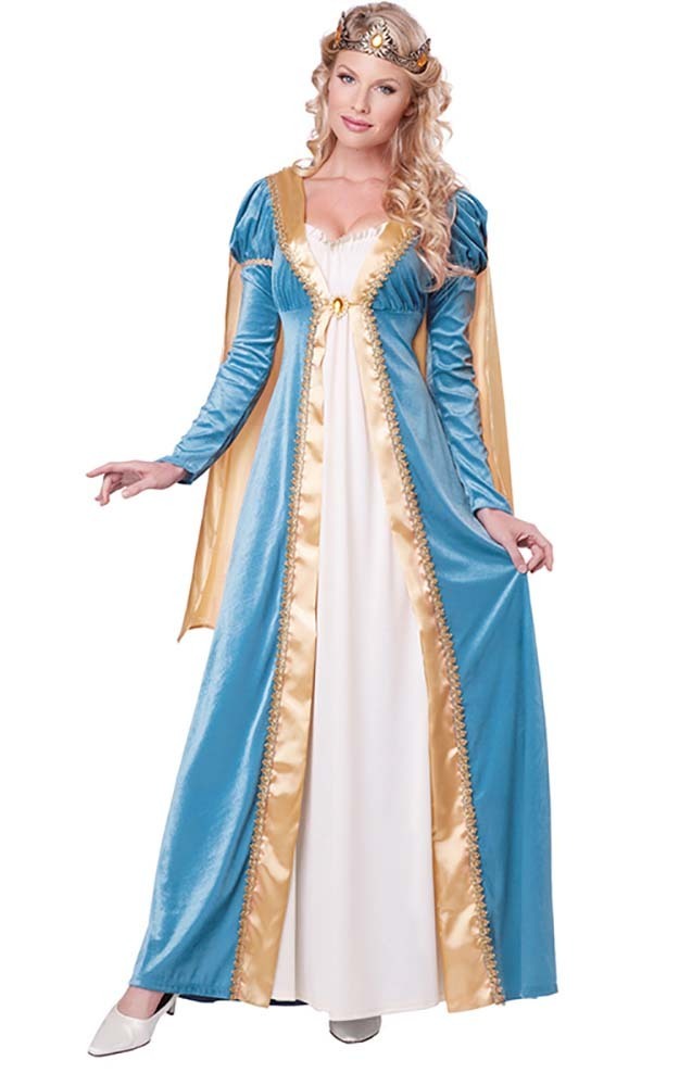 Morph Adult Viking Costume Women Medieval Dress Algeria