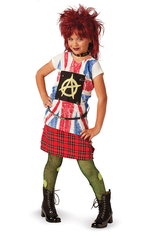 80s punk fancy dress outlet