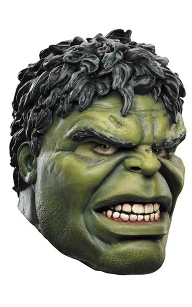 LICENSED ADULT THE AVENGERS DELUXE HULK MASK FANCY DRESS HALLOWEEN COSTUME eBay