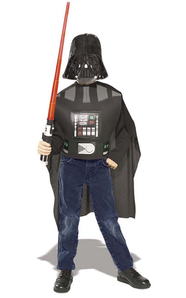 One Size Rubies Official Childs Disney Star Wars Darth Vader Mask Costume 