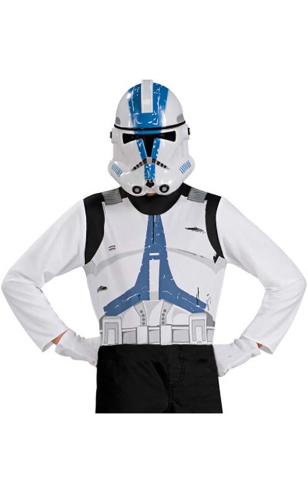 clone trooper costume with full helmet