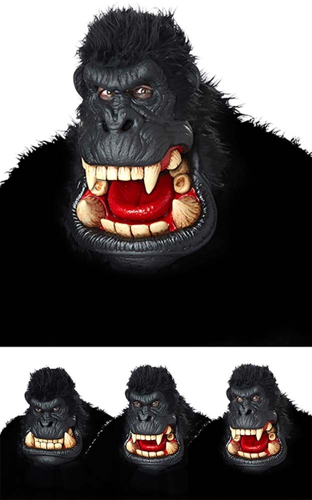 Adult Killa Gorilla Ape Animotion Costume Mask