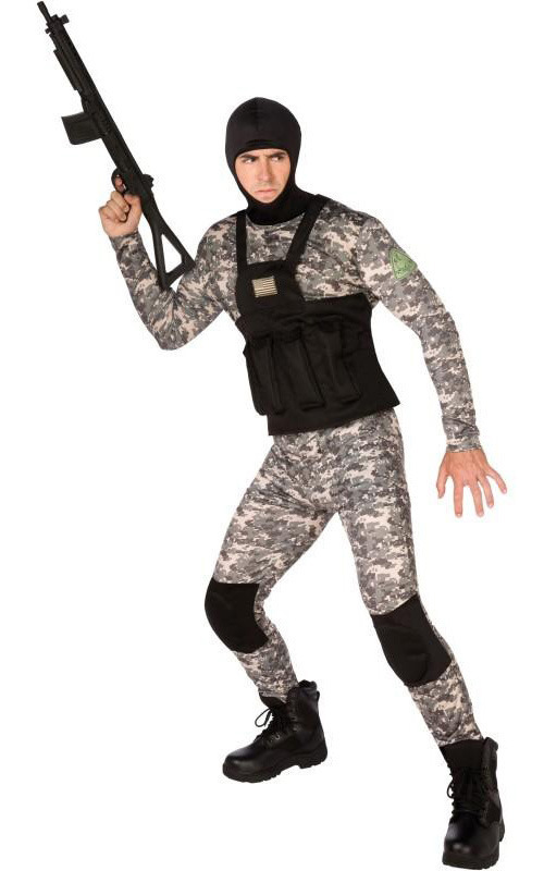 Adult Navy Seal Military Costume | Costume Crazy