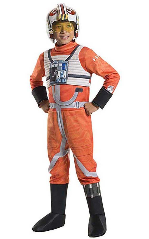 NEW Adult Angry Birds Star Wars X-Wing Pilot Costume Unisex One Size Size