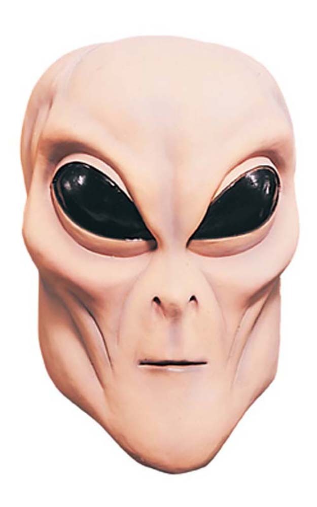 Latex Flesh Alien Costume Mask | Costume Crazy