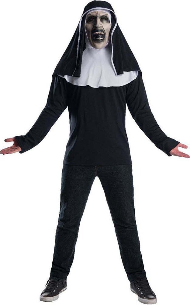 Scary Nun Costume
 LICENSED THE NUN ADULT SCARY EVIL FANCY DRESS HALLOWEEN COSTUME