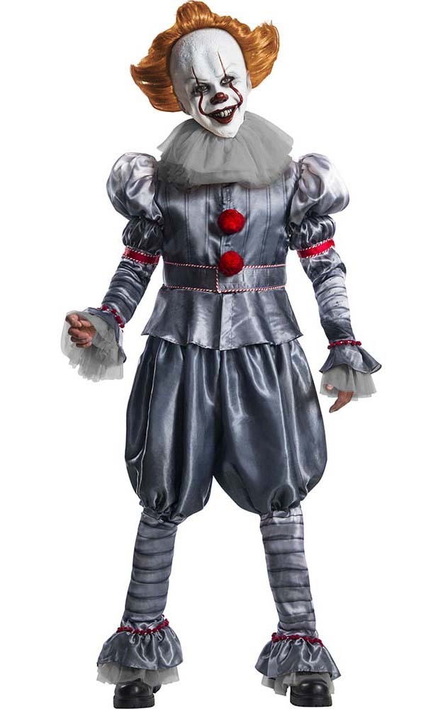 LICENSED GRAND HERITAGE PENNYWISE IT CHAPTER TWO ADULT MENS HALLOWEEN ...