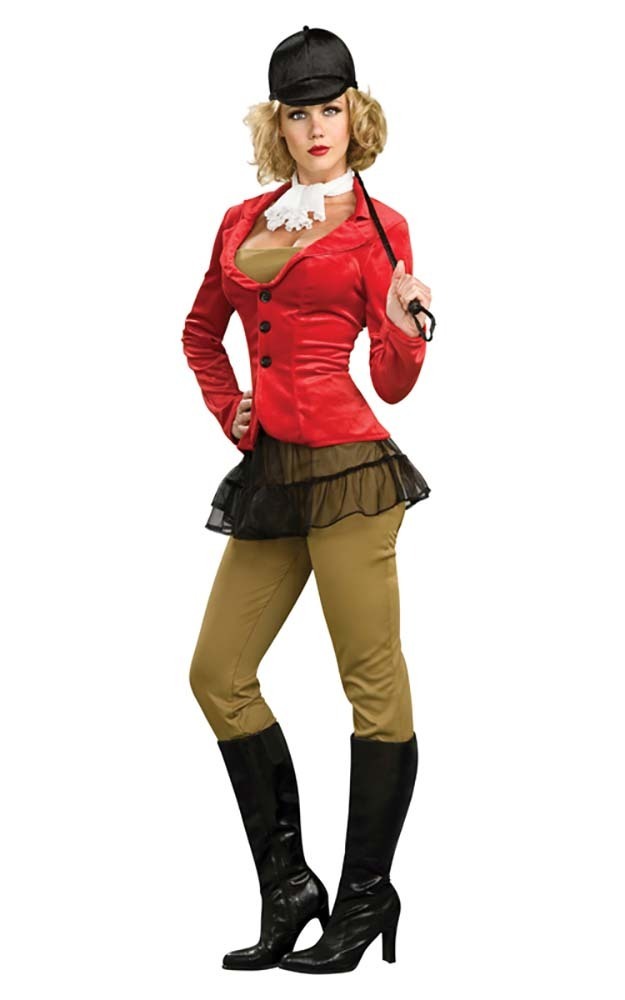 EQUESTRIAN HORSE RIDING ADULT WOMENS FANCY DRESS HALLOWEEN COSTUME eBay