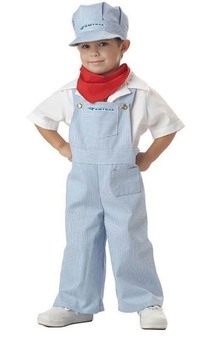 Amtrak Train Engineer Toddler Costume